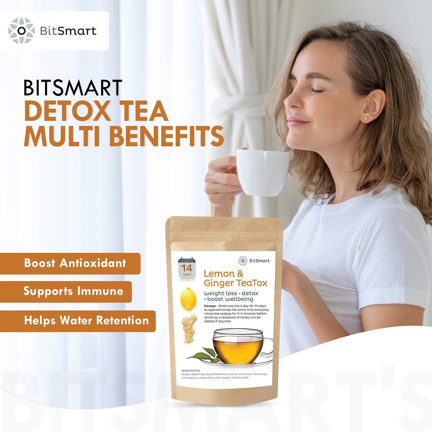 14 Day Detox Tea Weight Loss Tea Slimming Diet Teabags | Herbal Tea | UK Seller