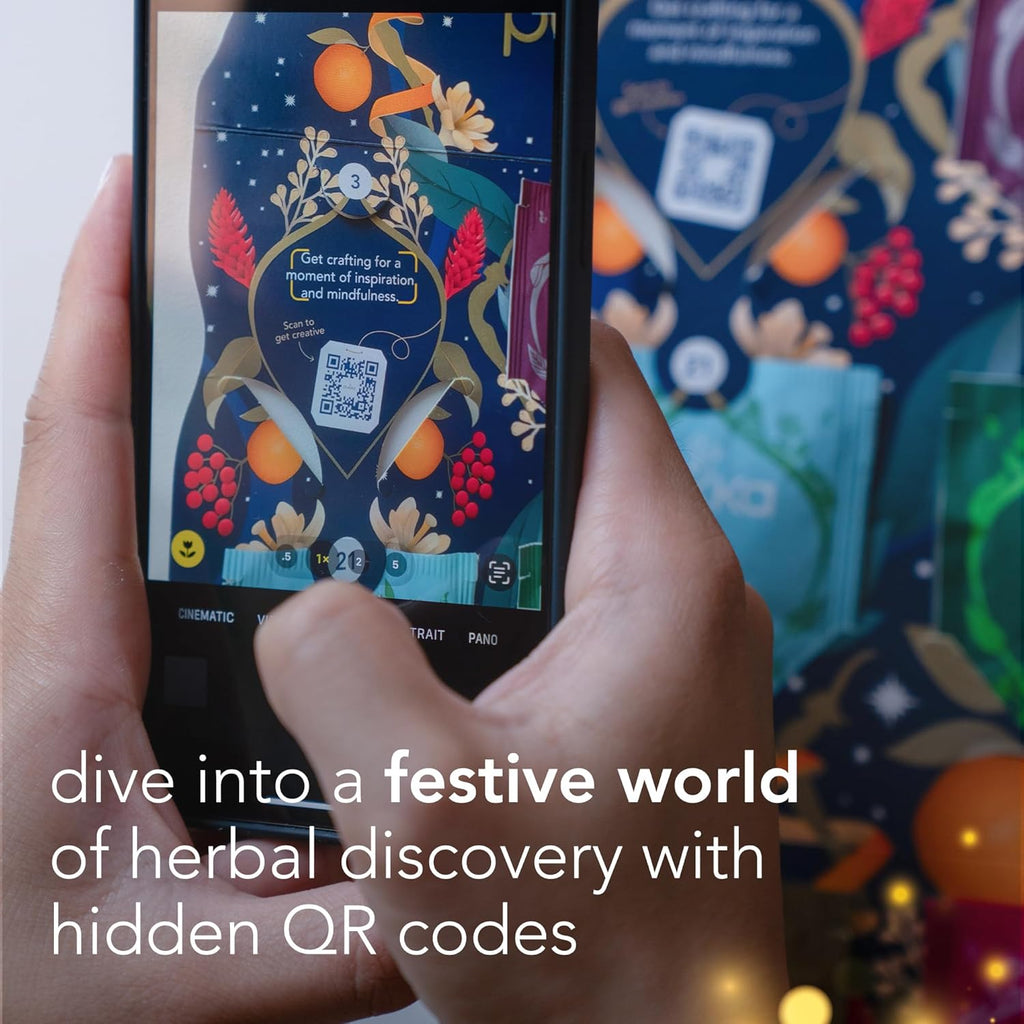 Pukka Herbs | Advent Calendar 2025 Organic Tea Selection | Ideal Secret Santa Ch