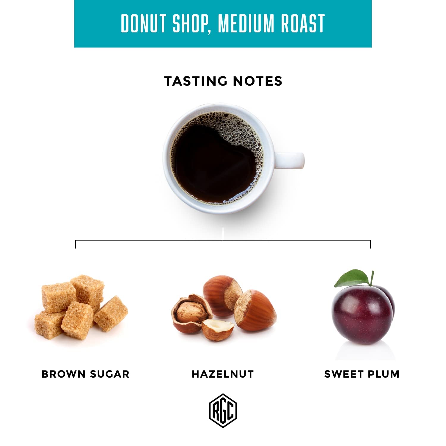 Donut Shop Medium Roast Whole Bean Coffee - Fresh Roasted Coffee Beans - Pairs with Donuts & Pastries - 32 Oz