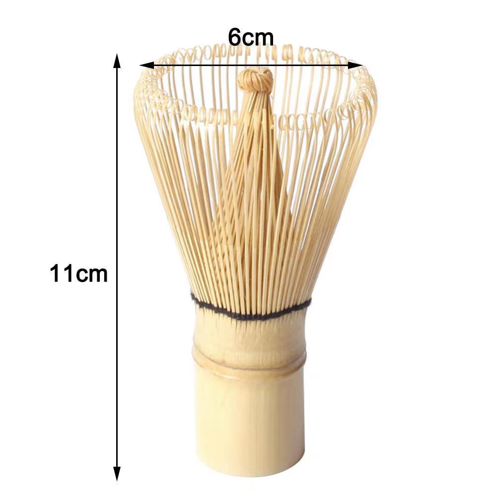 Kitchen Accessories 100 Matcha Green Tea Powder Whisk Teaware Japanese Ceremony Bamboo Chasen Tea Tool Tea Brush