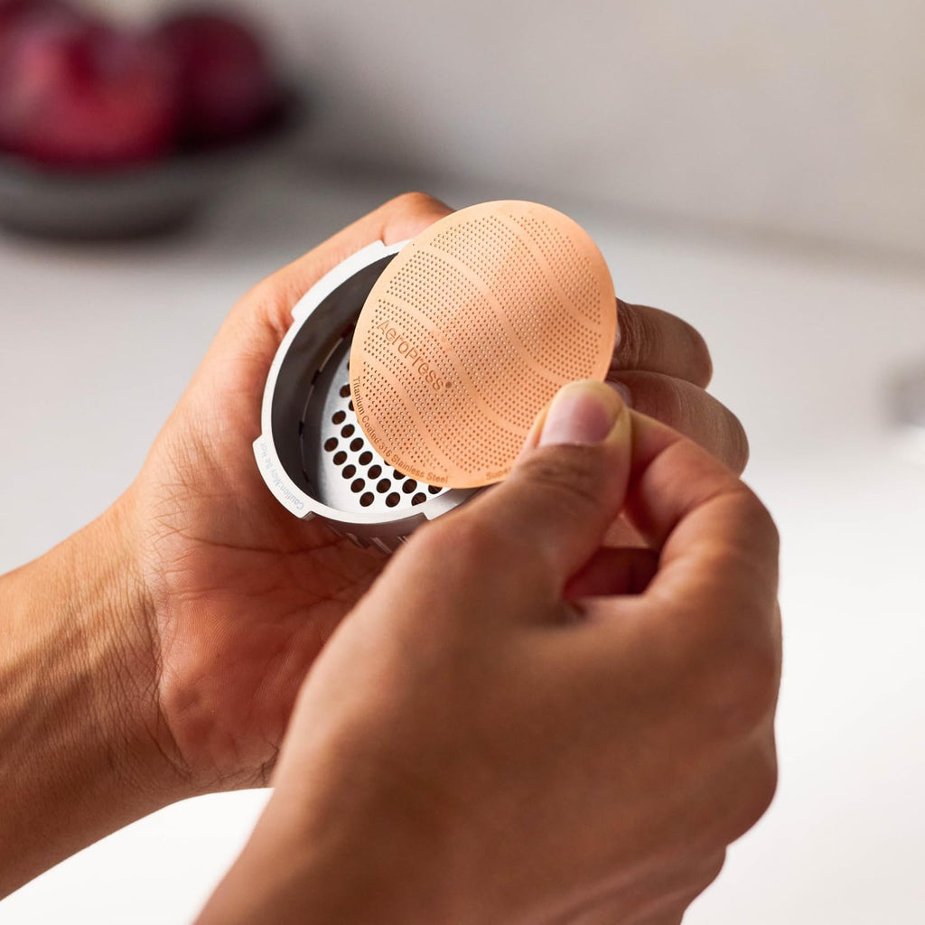 Aeropress Gold Tone Metal Coffee Filters, Reusable Filters for Aeropress Coffee