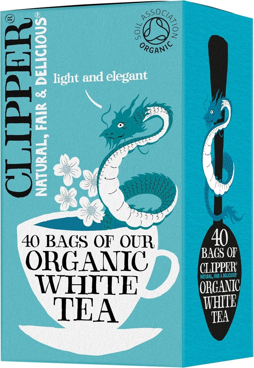 Clipper Organic White Tea Bags White Tea from China Herbal Natural Plant-Based