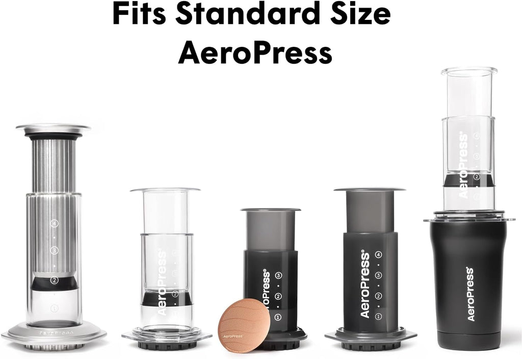 Aeropress Gold Tone Metal Coffee Filters, Reusable Filters for Aeropress Coffee